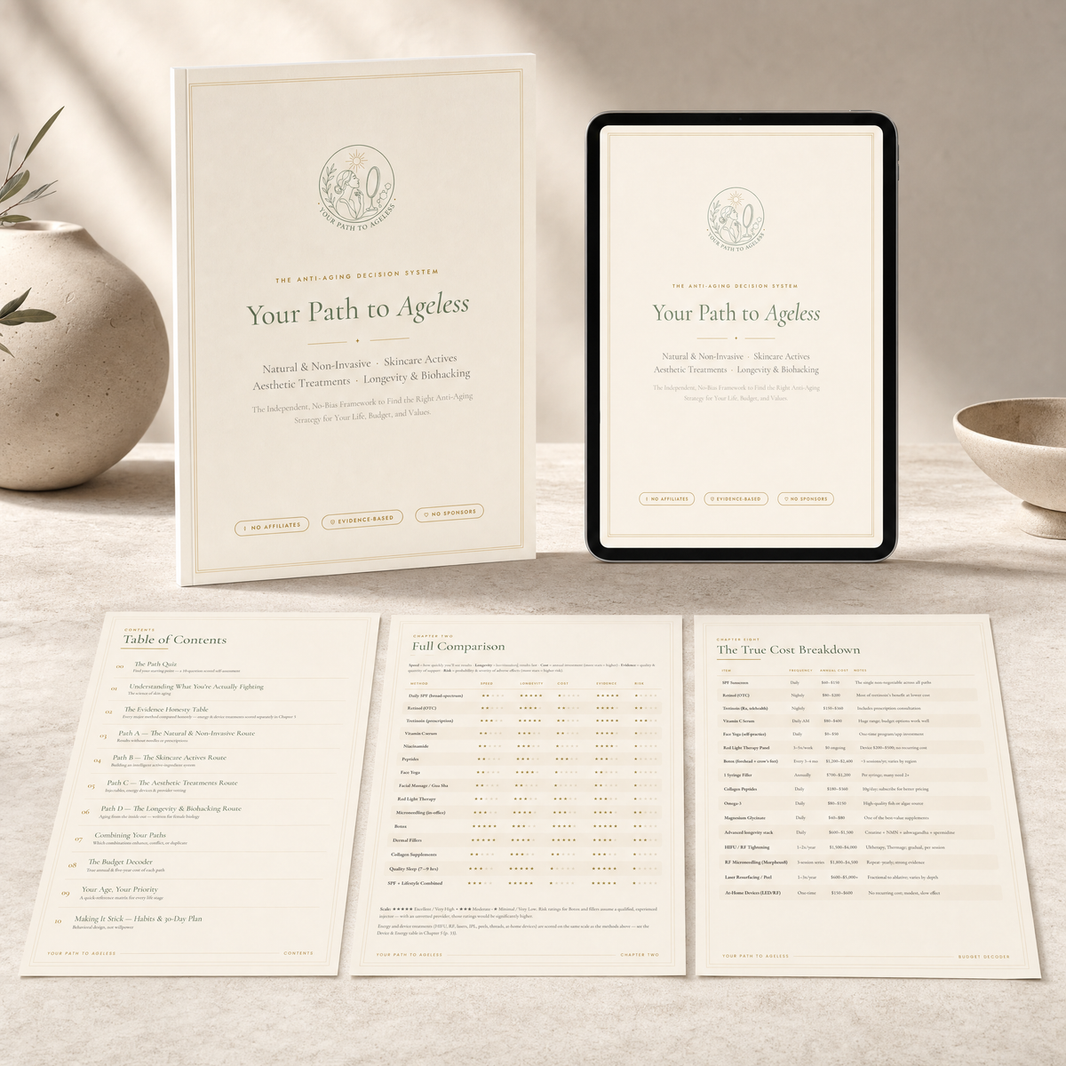 Your Path to Ageless - The Anti-Aging Decision System